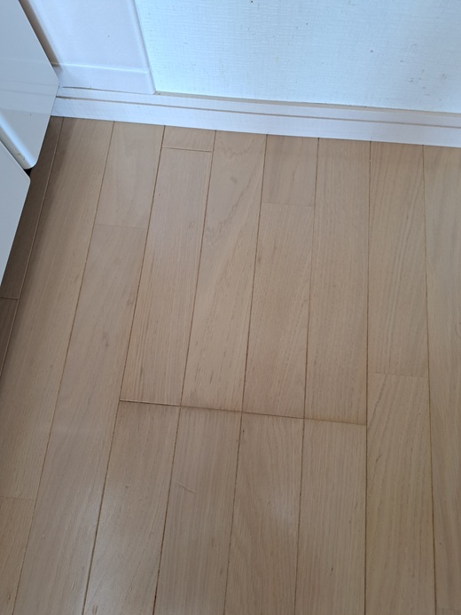 キッチンワックス塗布後その２